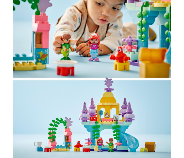LEGO DUPLO DISNEY TM 10435 Magiczny podwodny pałac Arielki - 1248418 - zdjęcie 4